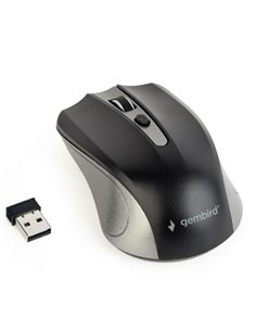 Беcпроводная мышь Gembird MUSW-4B-04-GB, Серый/Черный 2