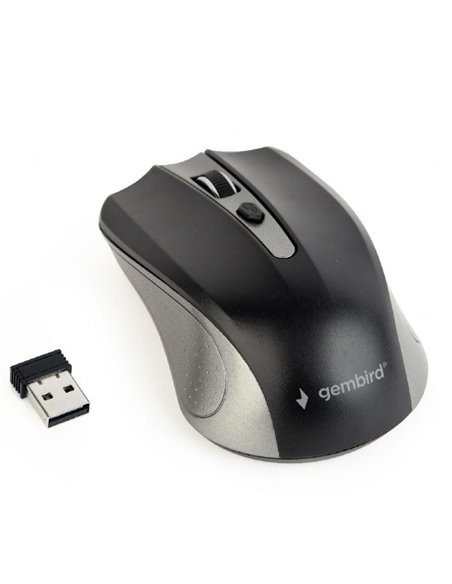 Беcпроводная мышь Gembird MUSW-4B-04-GB, Серый/Черный