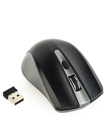 Беcпроводная мышь Gembird MUSW-4B-04-GB, Серый/Черный