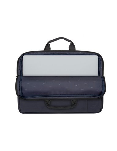 Geantă pentru Laptop Rivacase Central, 13.3", Poliester, Negru