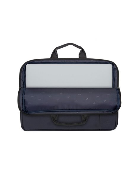 Geantă pentru Laptop Rivacase Central, 13.3", Poliester, Negru