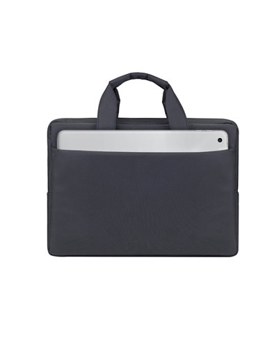 Geantă pentru Laptop Rivacase Central, 13.3", Poliester, Negru
