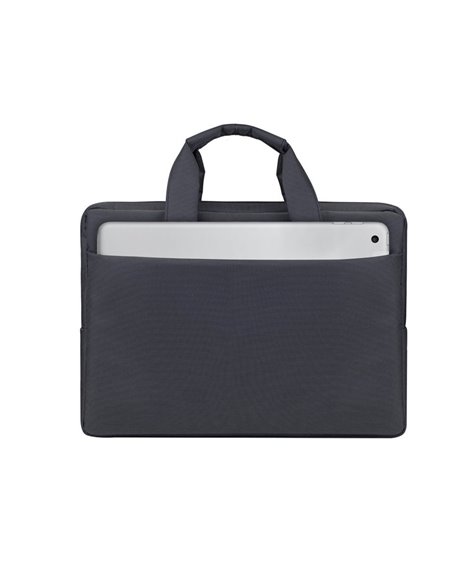 Geantă pentru Laptop Rivacase Central, 13.3", Poliester, Negru