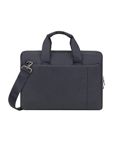 Geantă pentru Laptop Rivacase Central, 13.3", Poliester, Negru