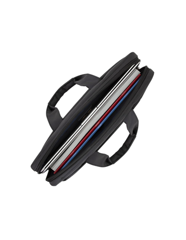 Geantă pentru Laptop Rivacase Central, 13.3", Poliester, Negru