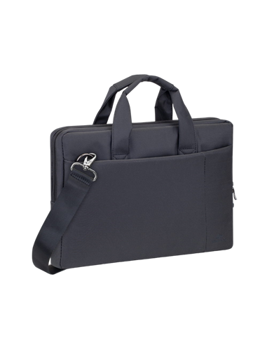 Geantă pentru Laptop Rivacase Central, 13.3", Poliester, Negru