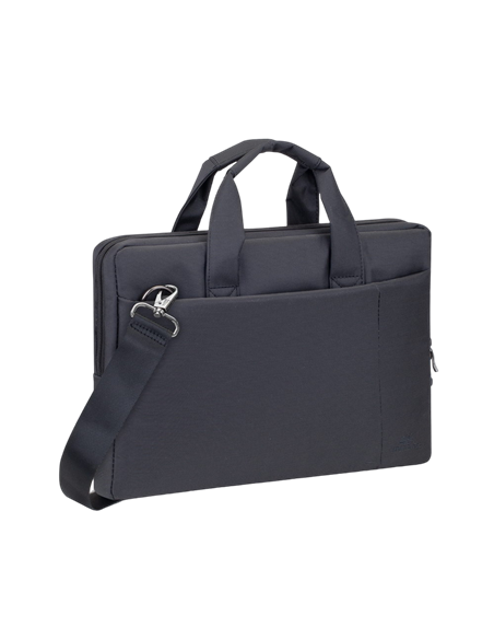 Geantă pentru Laptop Rivacase Central, 13.3", Poliester, Negru