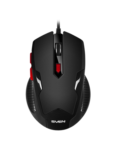 Set Tastatură + Mouse + Mouse Pad SVEN GS-9200, Cu fir, Negru/Rosu