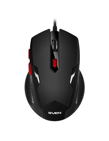 Set Tastatură + Mouse + Mouse Pad SVEN GS-9200, Cu fir, Negru/Rosu