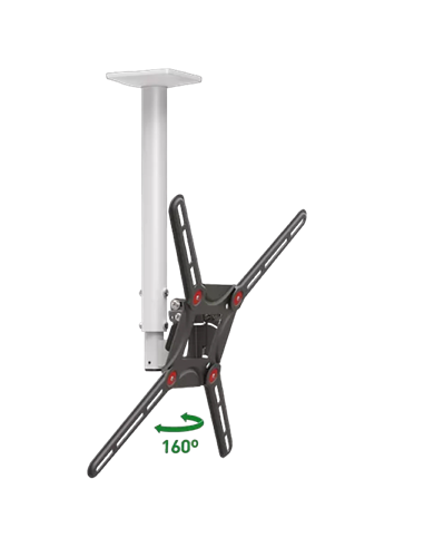 Suport TV tavan Full-motion BARKAN 3500, Alb