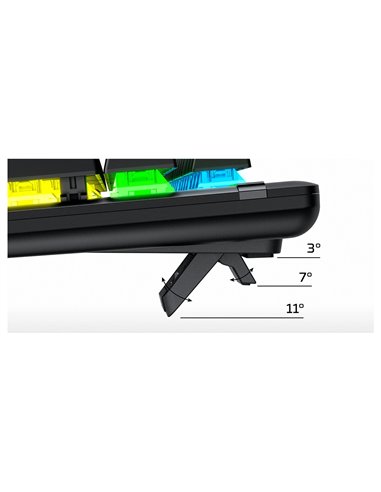 Tastatură HyperX Alloy Origins, Cu fir, Negru