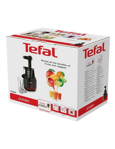 Storcător de fructe și legume Tefal ZC150838, Negru