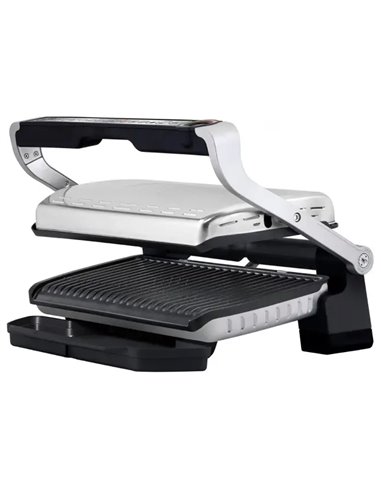 Grătar electric Tefal OptiGrill+ XL Snacking & Baking, 2000W, Argintiu