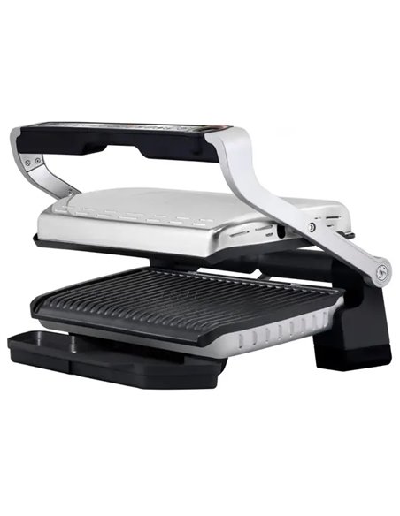 Электрический Гриль Tefal OptiGrill+ XL Snacking & Baking, 2000Вт, Серебристый
