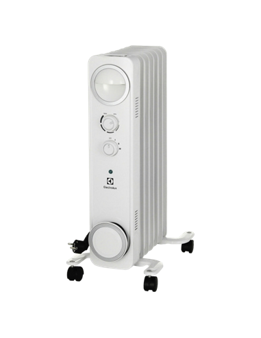 Radiator de ulei Electrolux Sphere, 1500W, Alb