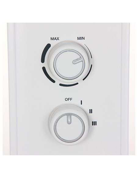 Radiator de ulei Electrolux Sphere, 1500W, Alb