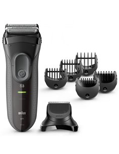 Электробритва мужская BRAUN Series 3 Shave&Style, Чёрный 2