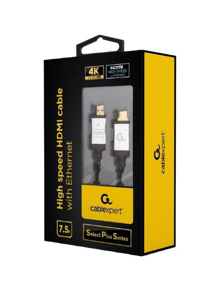 Видео кабель Cablexpert CCB-HDMIL-7.5M, HDMI (M) - HDMI (M), 7,5м, Чёрный