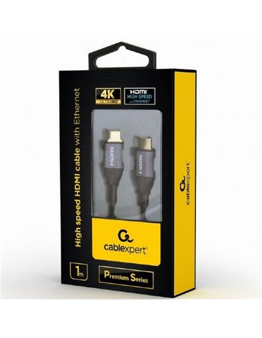 Видео кабель Cablexpert CCBP-HDMI-1M, HDMI (M) - HDMI (M), 1м, Чёрный