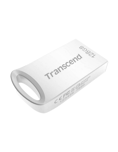 USB Flash накопитель Transcend JetFlash 710, 128Гб, Серебристый