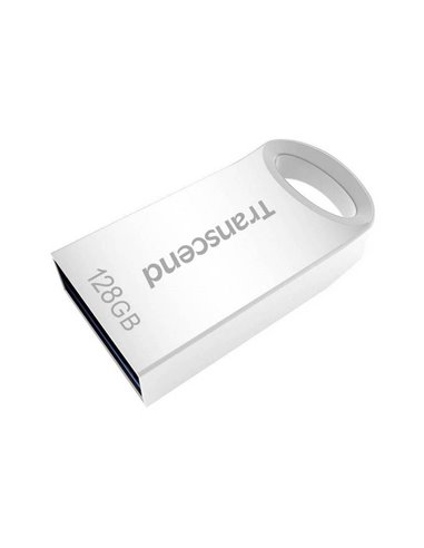 USB Flash накопитель Transcend JetFlash 710, 128Гб, Серебристый