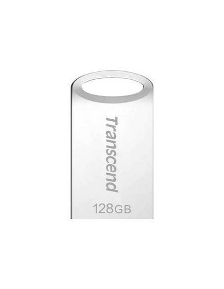 USB Flash накопитель Transcend JetFlash 710, 128Гб, Серебристый