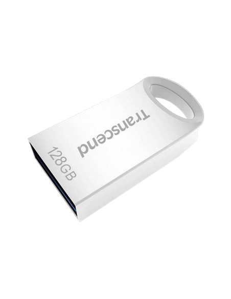 USB Flash накопитель Transcend JetFlash 710, 128Гб, Серебристый