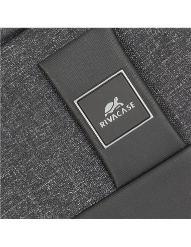 Husă universală pentru Laptop RivaCase Lantau, 13", Poliester, Negru