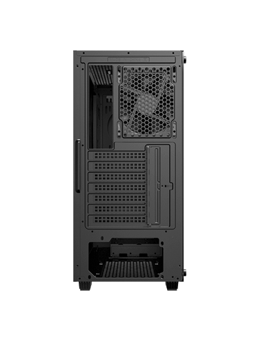 Компьютерный корпус Gamemax Fortress TG, Midi-Tower, Без блока питания, Чёрный
