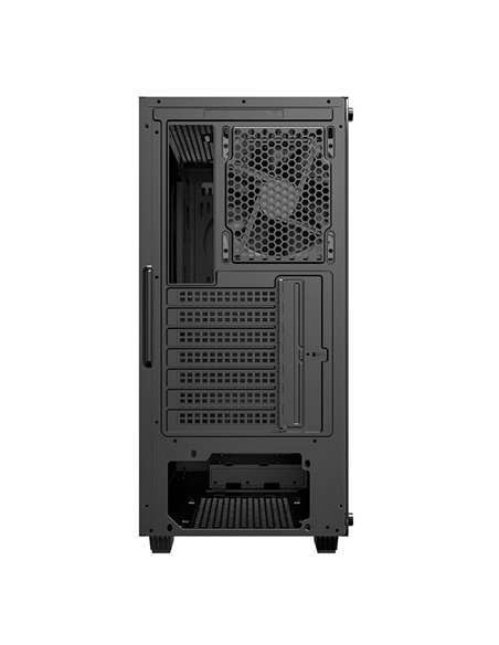 Компьютерный корпус Gamemax Fortress TG, Midi-Tower, Без блока питания, Чёрный