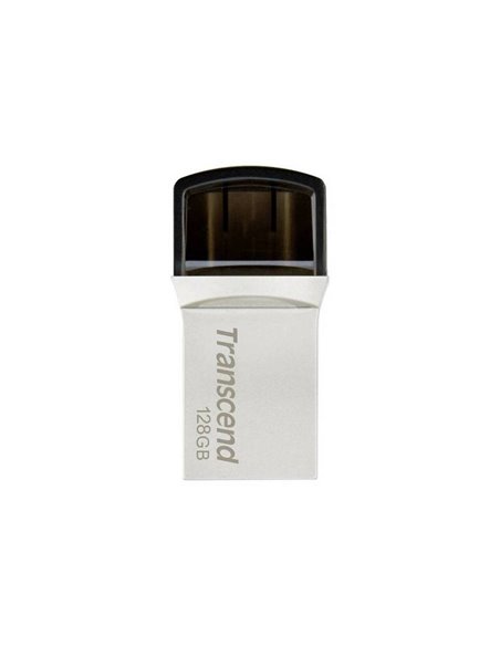 Memorie USB Transcend JetFlash 890, 128GB, Argintiu