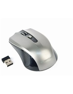 Беcпроводная мышь Gembird MUSW-4B-04-BG, Чёрный/Серый 2