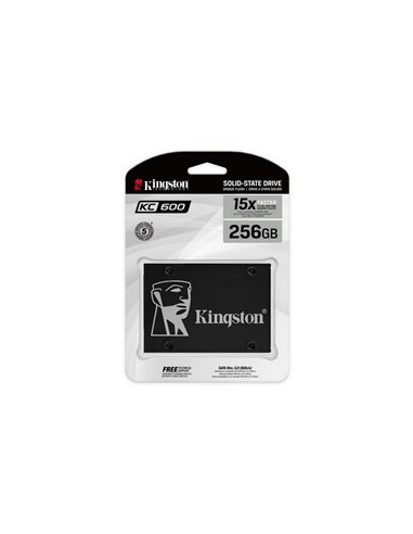 Накопитель SSD Kingston KC600, 256Гб, SKC600/256G
