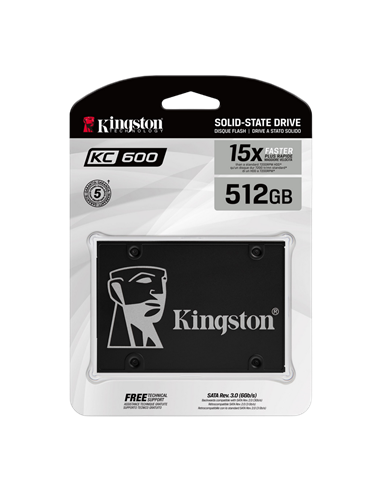 SSD Kingston KC600 512Гб, SKC600/512G