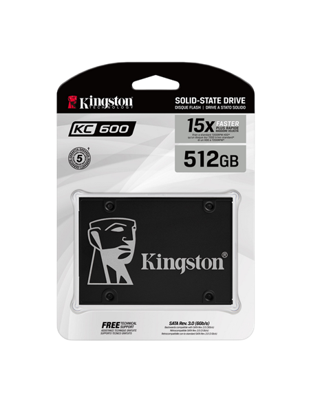 SSD Kingston KC600 512Гб, SKC600/512G