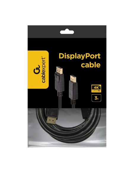 Видео кабель Cablexpert CC-DP2-10, DisplayPort (M) - DisplayPort (M), 3м, Чёрный