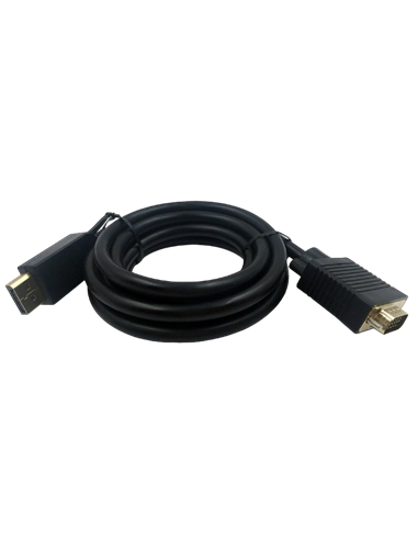 Cablu Video Cablexpert CCP-DPM-VGAM-6, DisplayPort (M) - VGA D-Sub (M), 1,8m, Negru