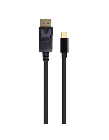 Видео кабель Cablexpert CCP-mDP2-6, MiniDP (M) - DisplayPort (M), 1,8м, Чёрный