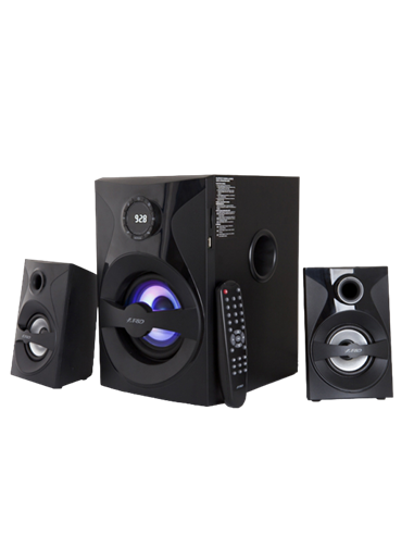 Компьютерные колонки 2.1 F&D F380X, Чёрный