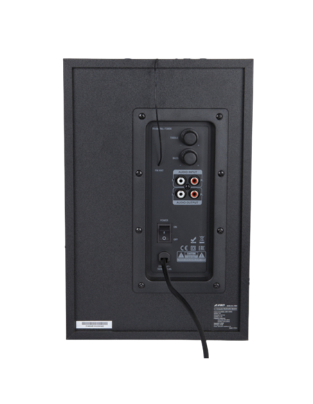Компьютерные колонки 2.1 F&D F380X, Чёрный