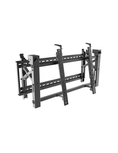 Suport fixat pe perete Reflecta PLANO Video Wall 70-6040, Negru