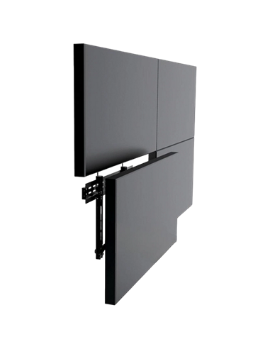 Suport fixat pe perete Reflecta PLANO Video Wall 70-6040, Negru