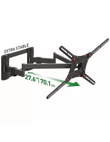Suport TV de perete BARKAN BM464L, Negru