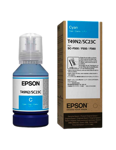 Контейнер с чернилами Epson T49N, 140мл, Голубой 2