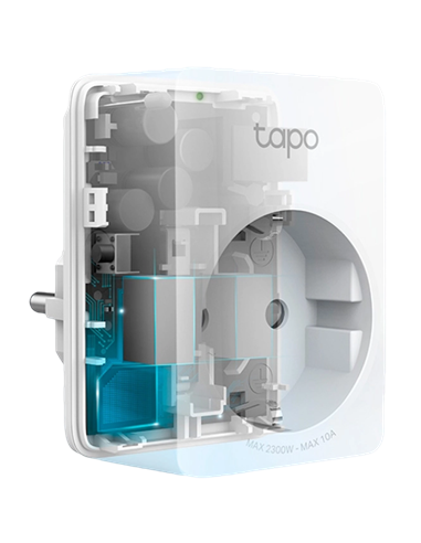 Priză inteligentă TP-LINK Tapo P100, Alb