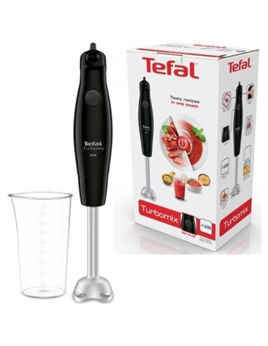 Погружной блендер Tefal Turbomix HB121838, Чёрный
