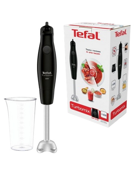 Погружной блендер Tefal Turbomix HB121838, Чёрный