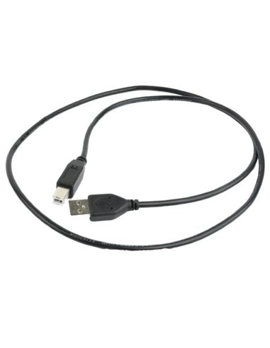 Адаптер USB Cablexpert CCP-USB2-AMBM-1M, USB Type-A/USB Type-B, 1м, Чёрный