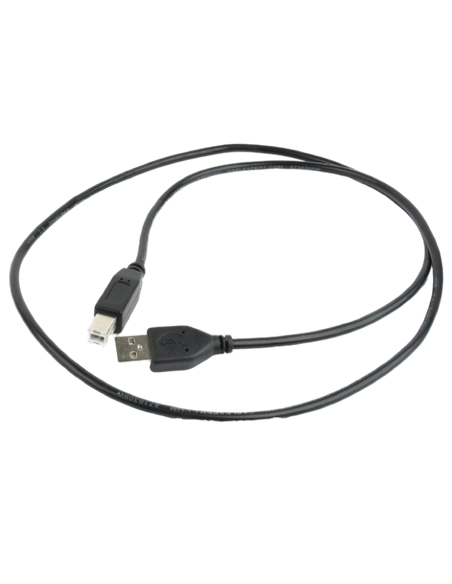 Адаптер USB Cablexpert CCP-USB2-AMBM-1M, USB Type-A/USB Type-B, 1м, Чёрный