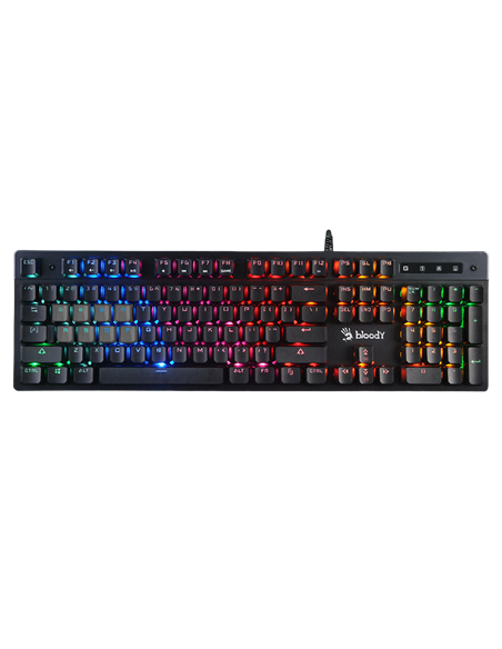 Tastatură Bloody B500N, Cu fir, Negru